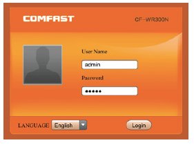 Connexion Comfast